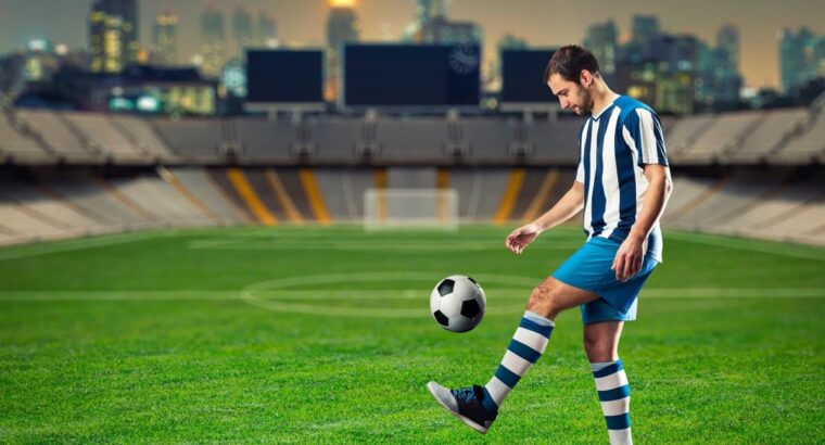 A Solitary Juggle Before Kickoff